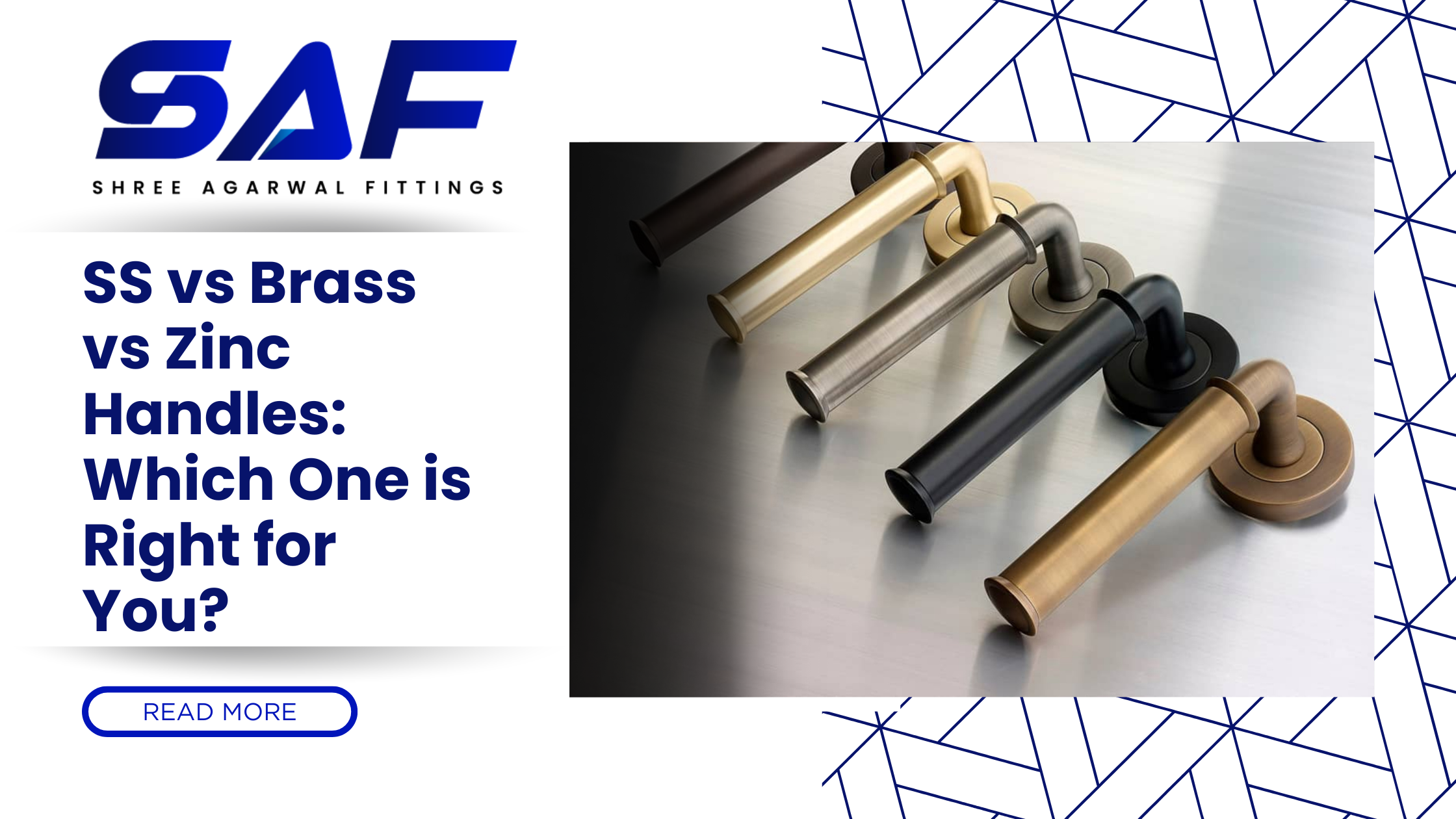 SS vs Brass vs Zinc Handles: Which One is Right for You?